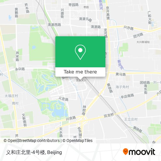 义和庄北里-4号楼 map