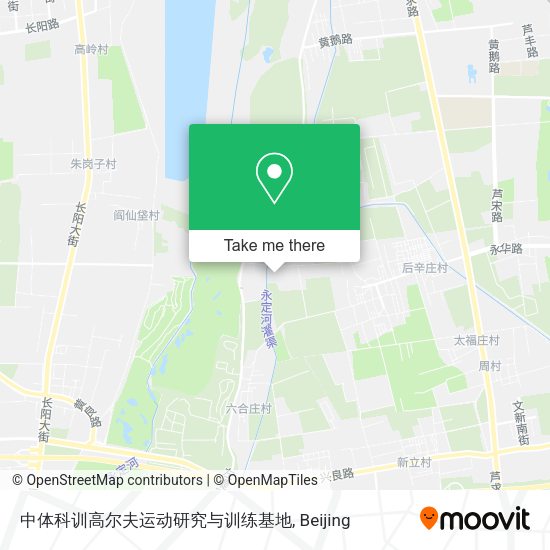 中体科训高尔夫运动研究与训练基地 map