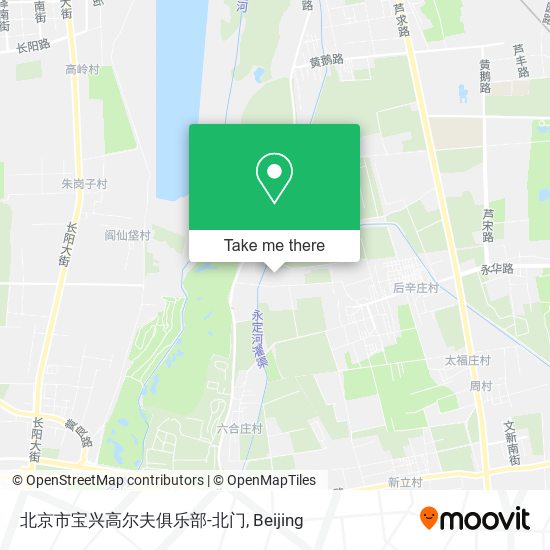 北京市宝兴高尔夫俱乐部-北门 map