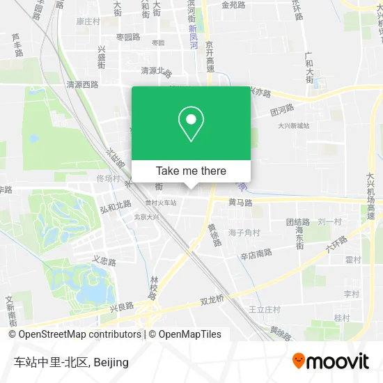 车站中里-北区 map