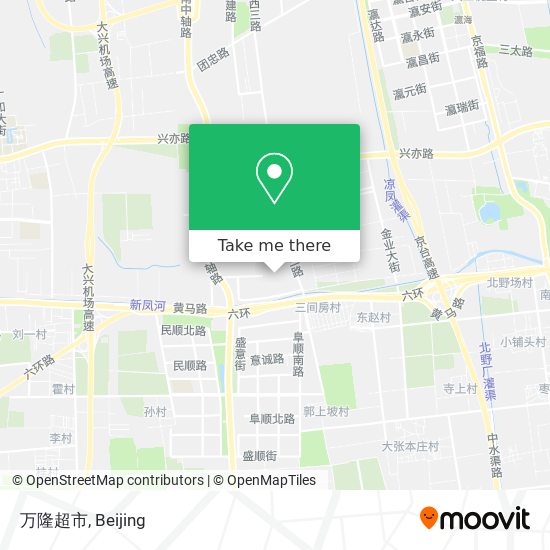 万隆超市 map