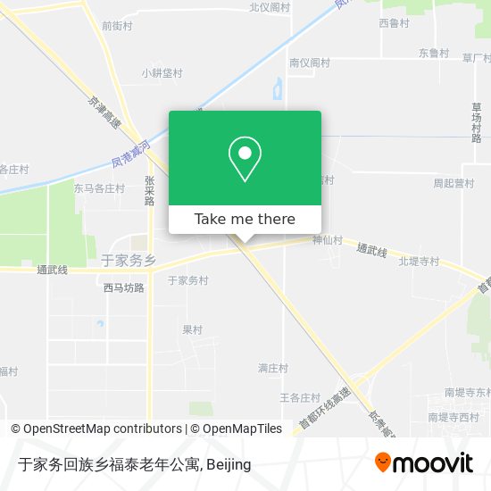 于家务回族乡福泰老年公寓 map