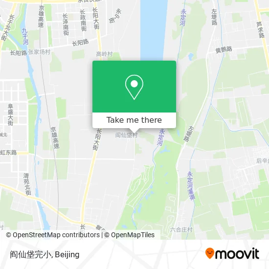 阎仙垡完小 map
