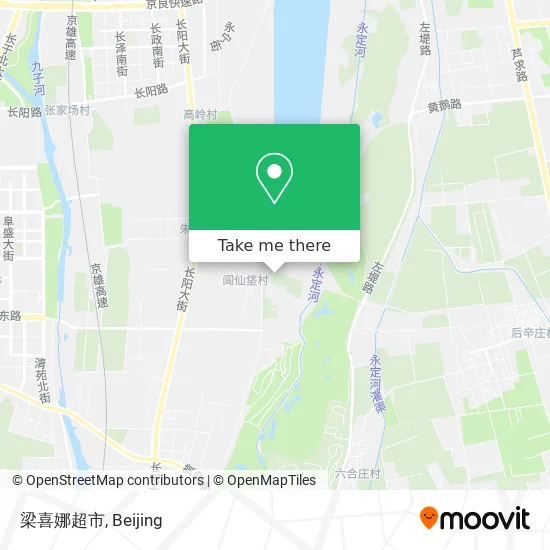 梁喜娜超市 map