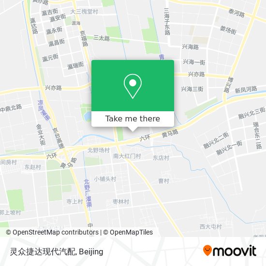 灵众捷达现代汽配 map