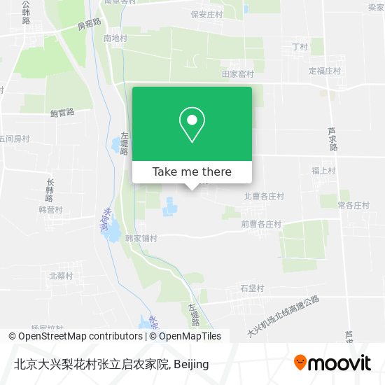 北京大兴梨花村张立启农家院 map
