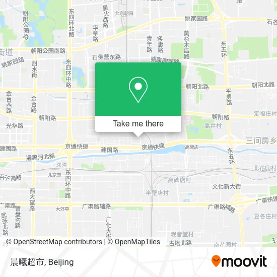 晨曦超市 map