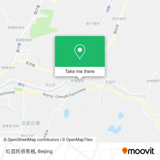 红霞民俗客栈 map