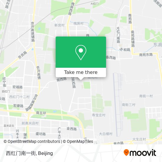西红门南一街 map