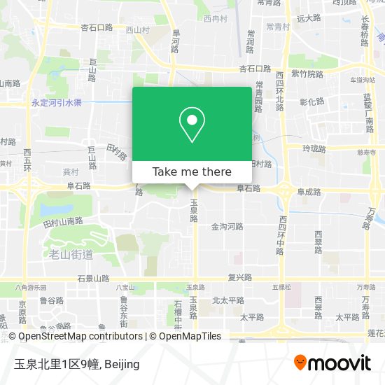 玉泉北里1区9幢 map