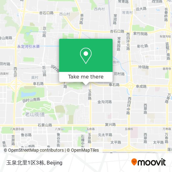 玉泉北里1区3栋 map