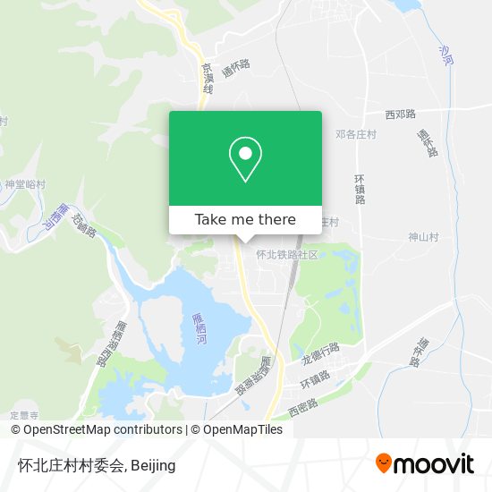 怀北庄村村委会 map