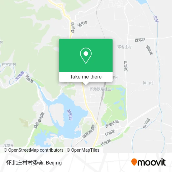 怀北庄村村委会 map