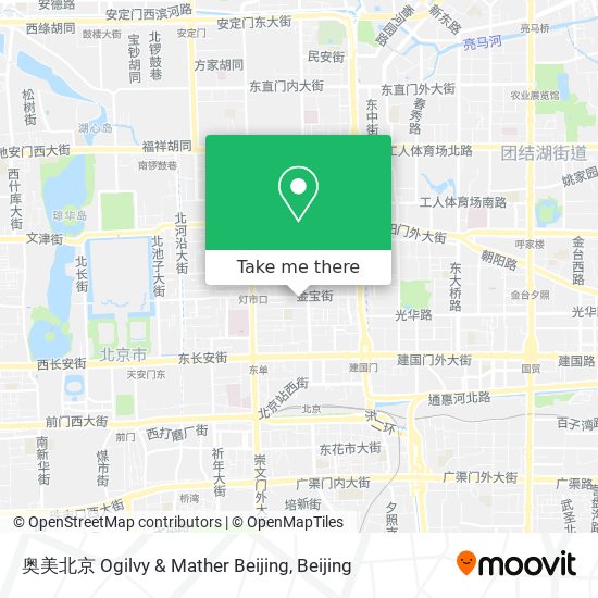 奥美北京 Ogilvy & Mather Beijing map