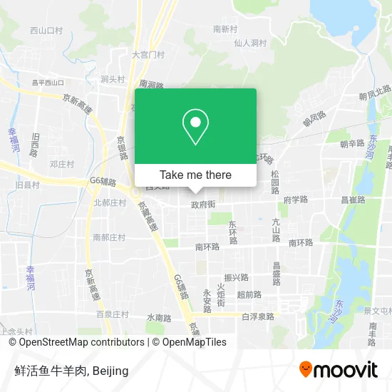 鲜活鱼牛羊肉 map