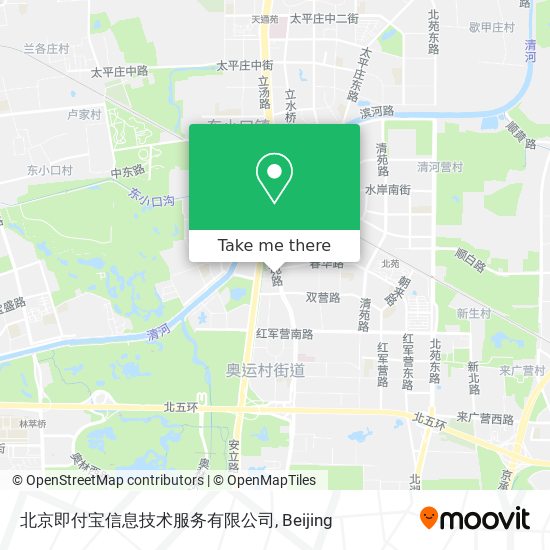 北京即付宝信息技术服务有限公司 map
