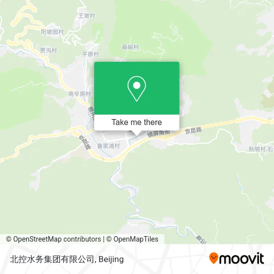 北控水务集团有限公司 map