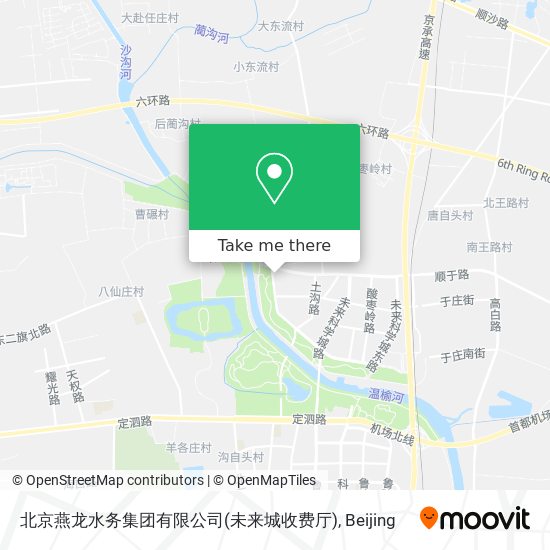 北京燕龙水务集团有限公司(未来城收费厅) map