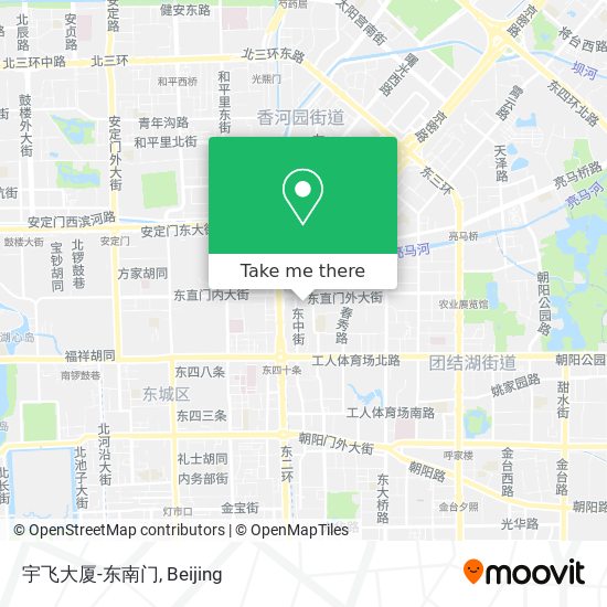 宇飞大厦-东南门 map
