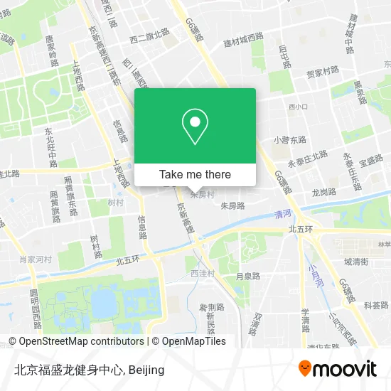 北京福盛龙健身中心 map