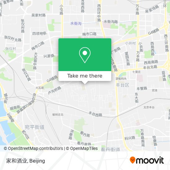 家和酒业 map