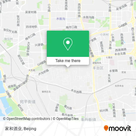 家和酒业 map
