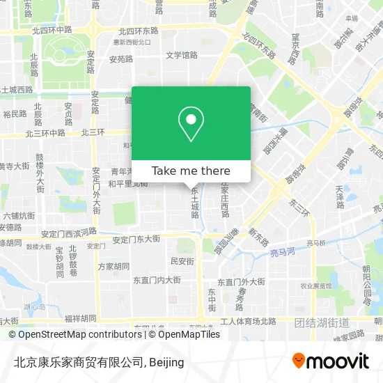 北京康乐家商贸有限公司 map