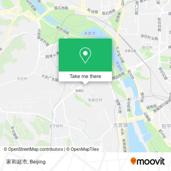 家和超市 map