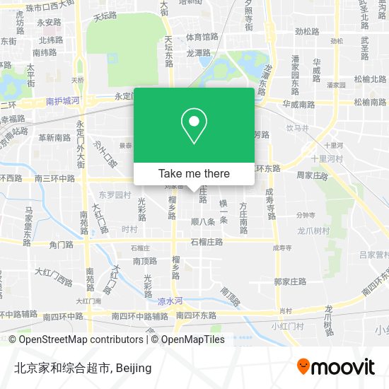 北京家和综合超市 map
