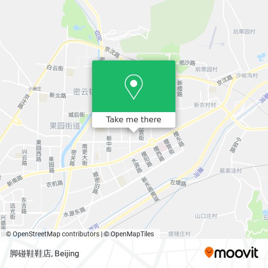 脚碰鞋鞋店 map
