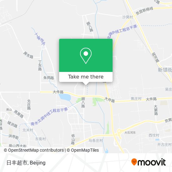 日丰超市 map