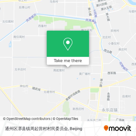 通州区漷县镇周起营村村民委员会 map