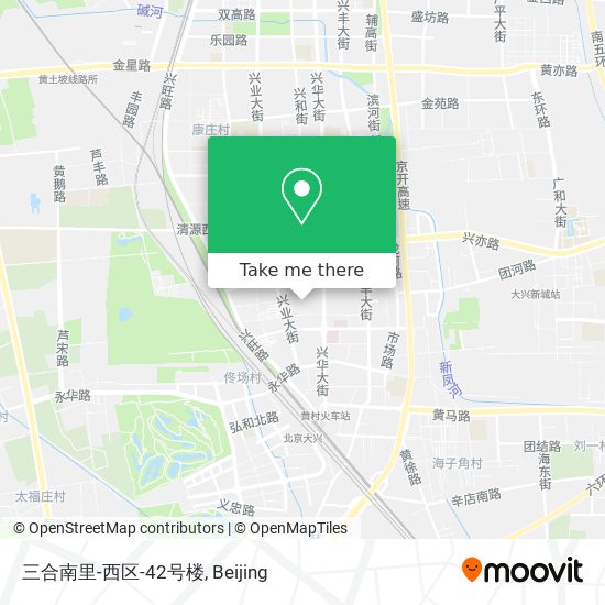 三合南里-西区-42号楼 map
