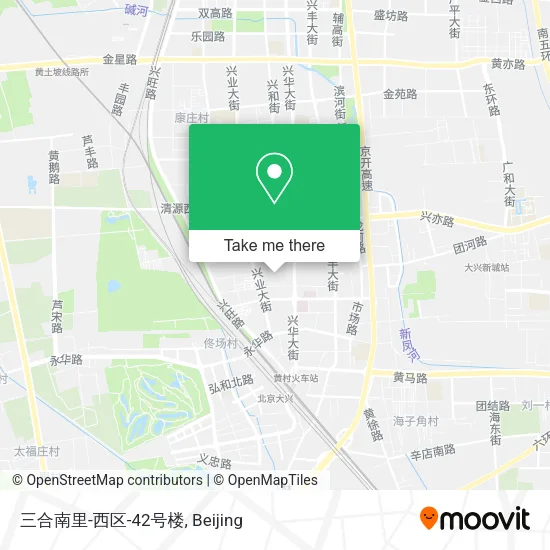 三合南里-西区-42号楼 map