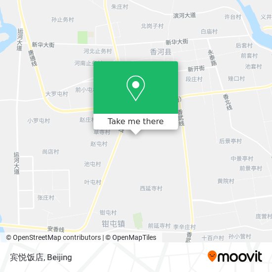 宾悦饭店 map