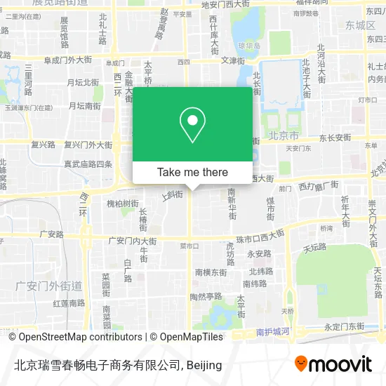 北京瑞雪春畅电子商务有限公司 map
