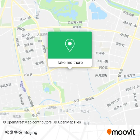 松缘餐馆 map