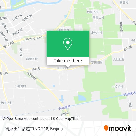 物廉美生活超市NO.218 map