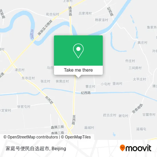 家庭号便民自选超市 map