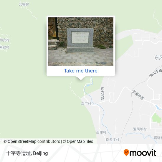 十字寺遗址 map