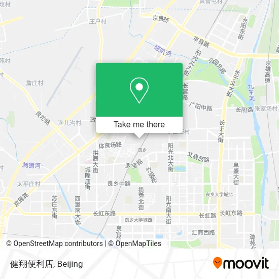 健翔便利店 map