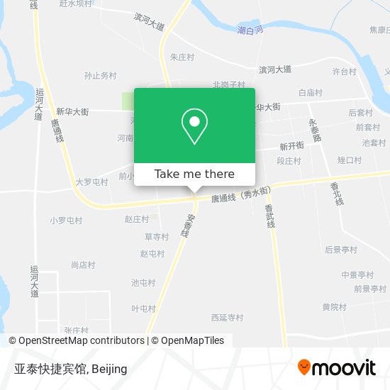 亚泰快捷宾馆 map