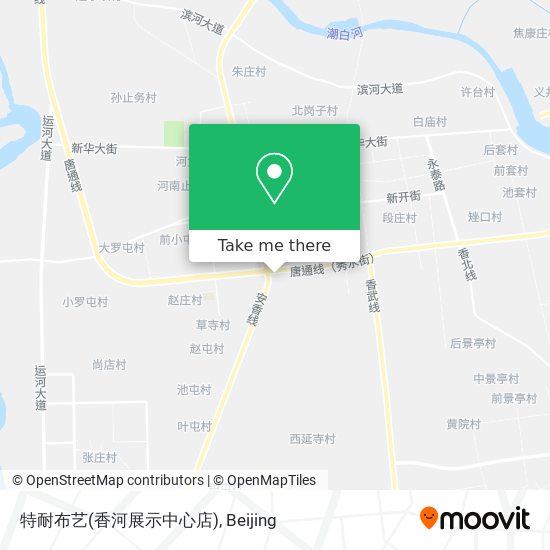 特耐布艺(香河展示中心店) map