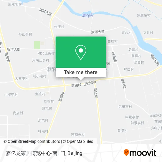 嘉亿龙家居博览中心-南1门 map