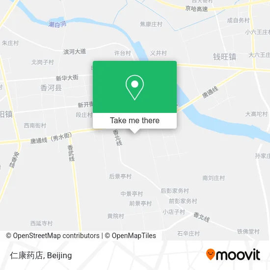 仁康药店 map