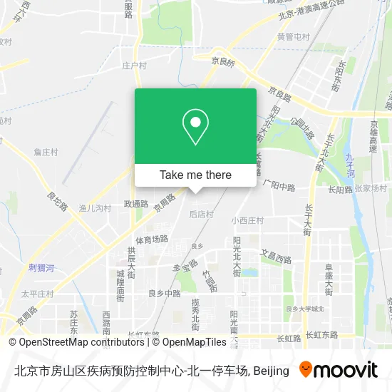 北京市房山区疾病预防控制中心-北一停车场 map
