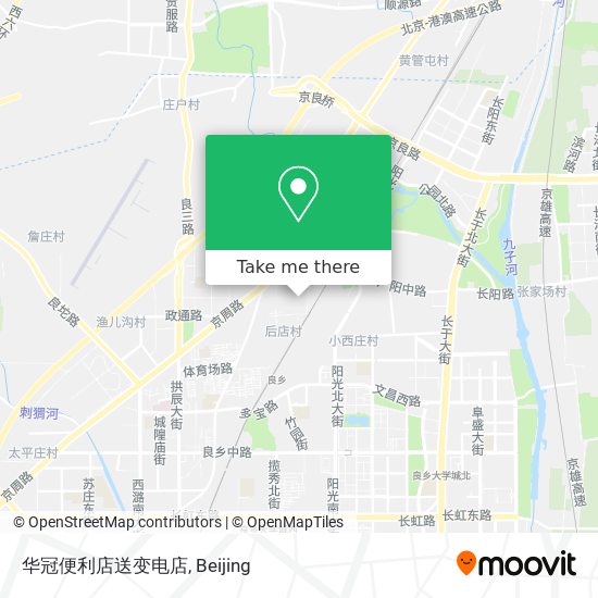 华冠便利店送变电店 map