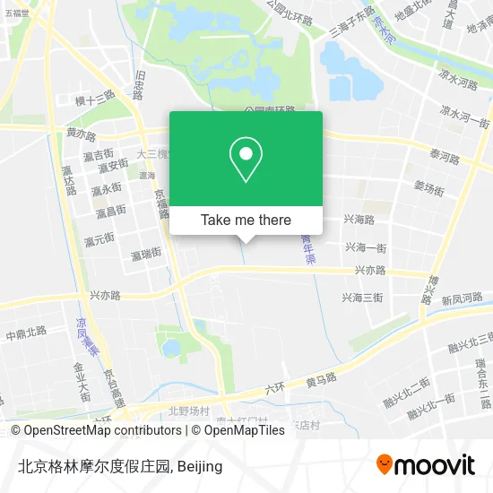 北京格林摩尔度假庄园 map