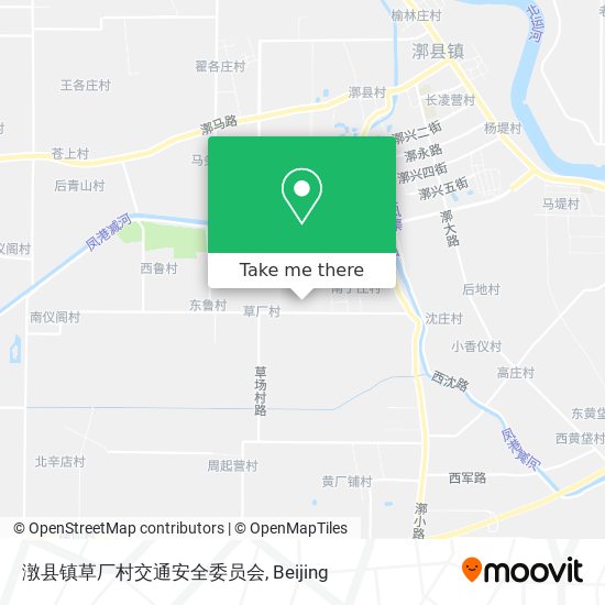 潡县镇草厂村交通安全委员会 map