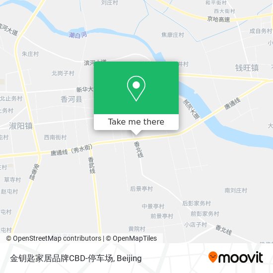 金钥匙家居品牌CBD-停车场 map